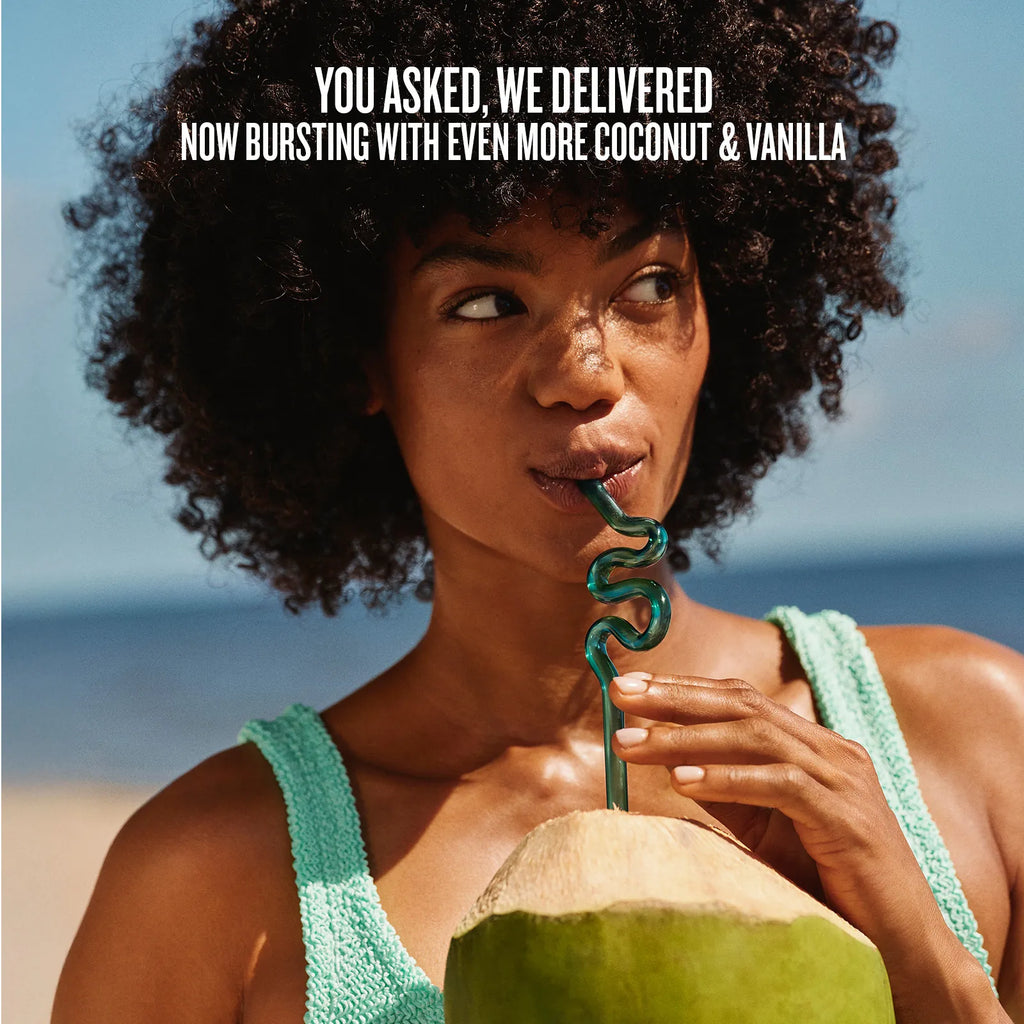 You asked, we delivered, now bursting with even more coconut and vanilla 