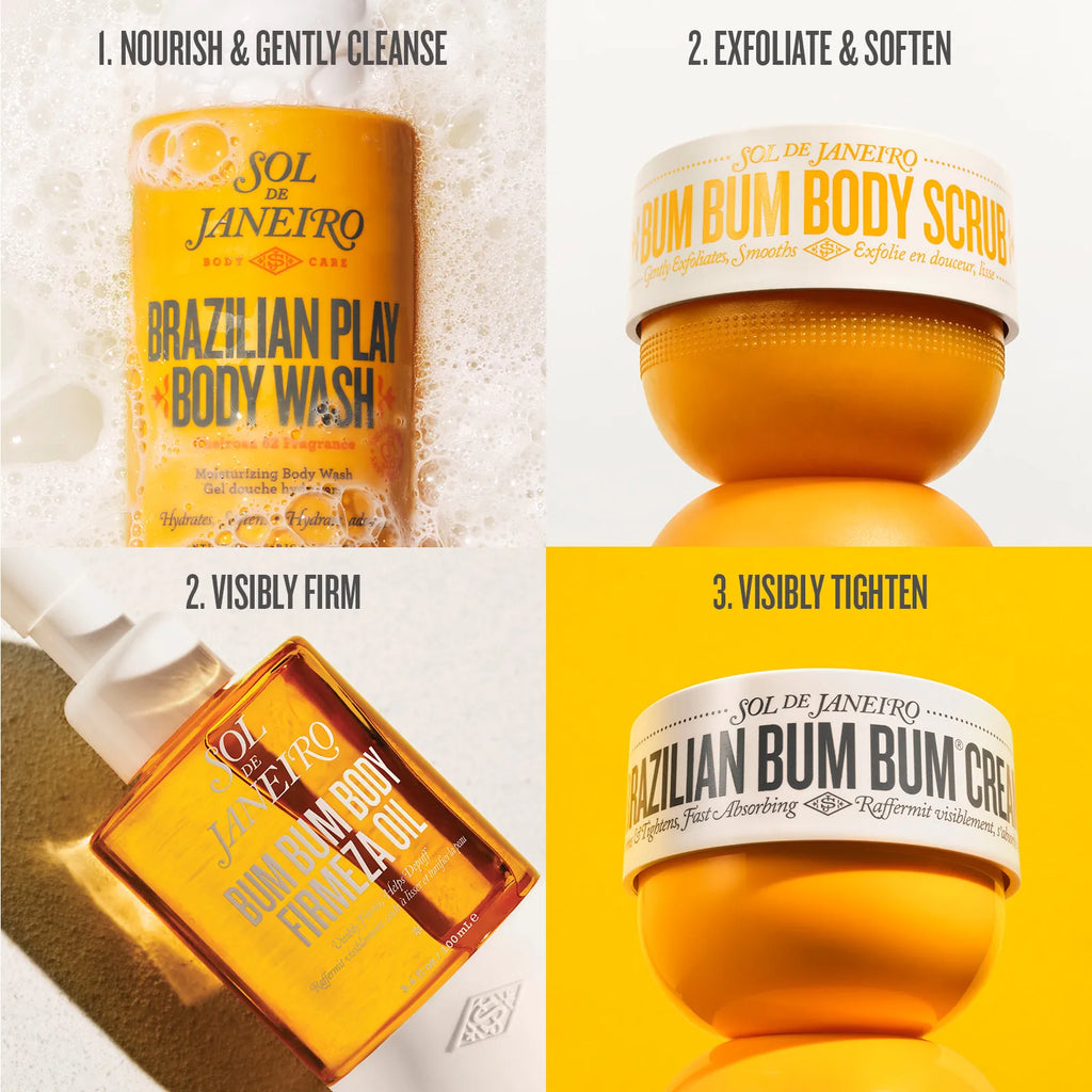 steps for bum bum routine