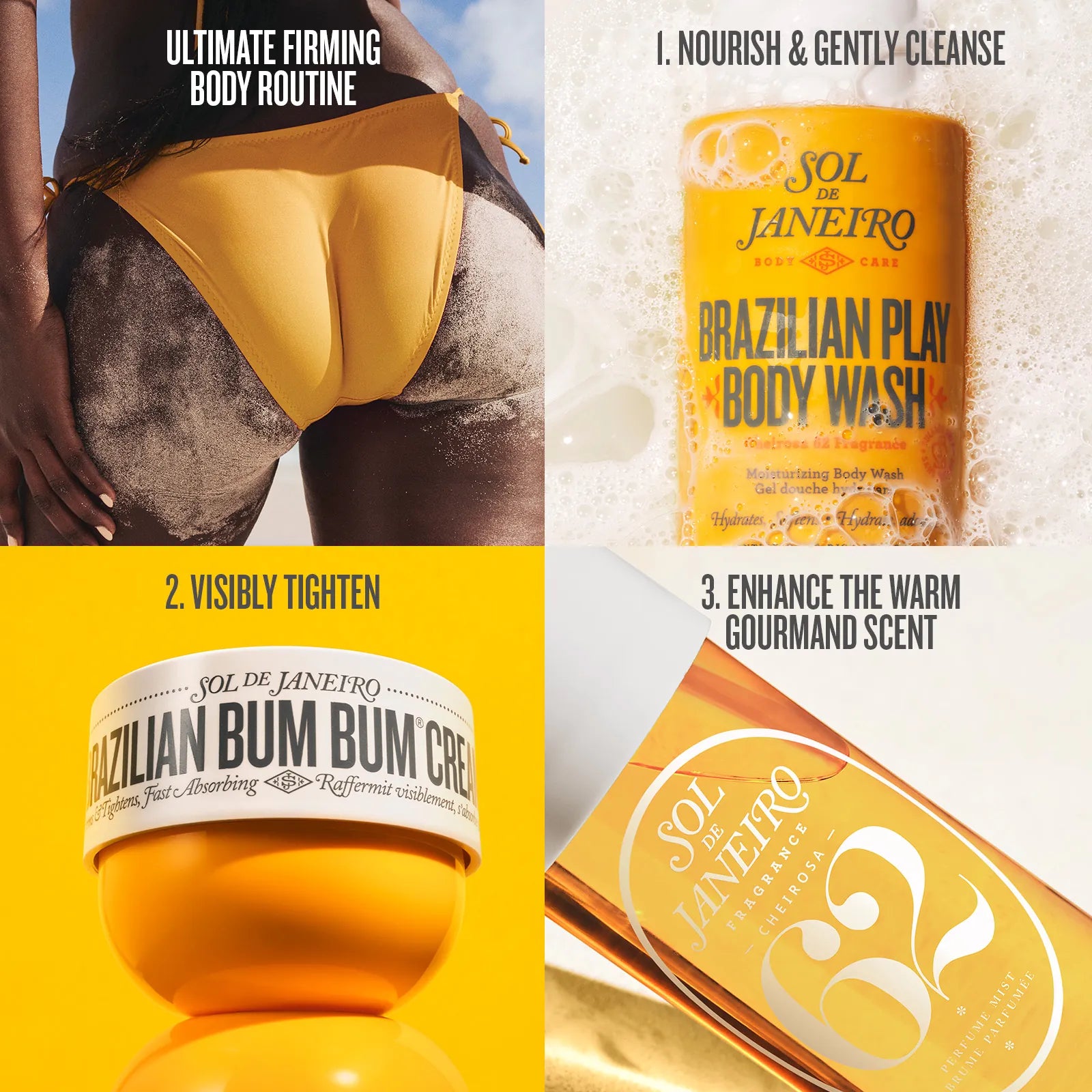 bum bum cream routine