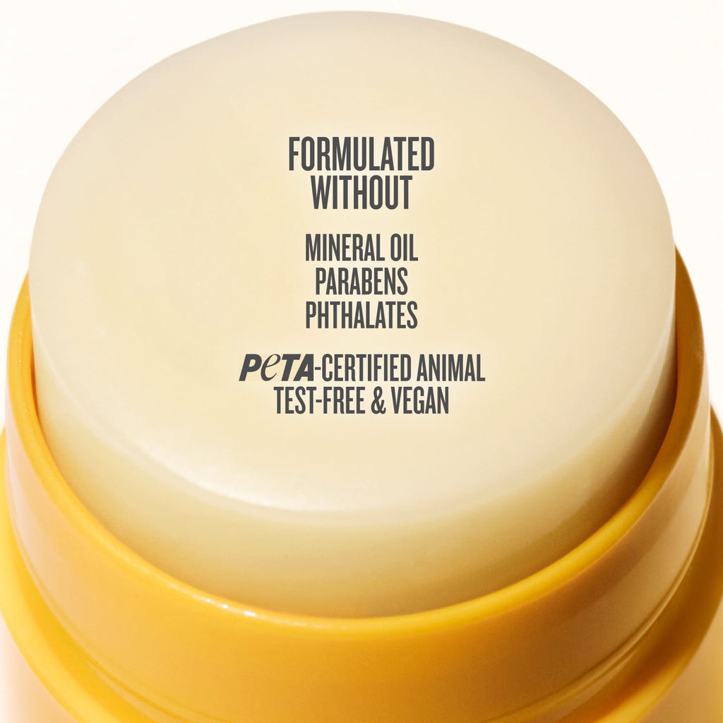 Formulated without mineral oil, parabens, phthalates, peta certified animal test-free and vega