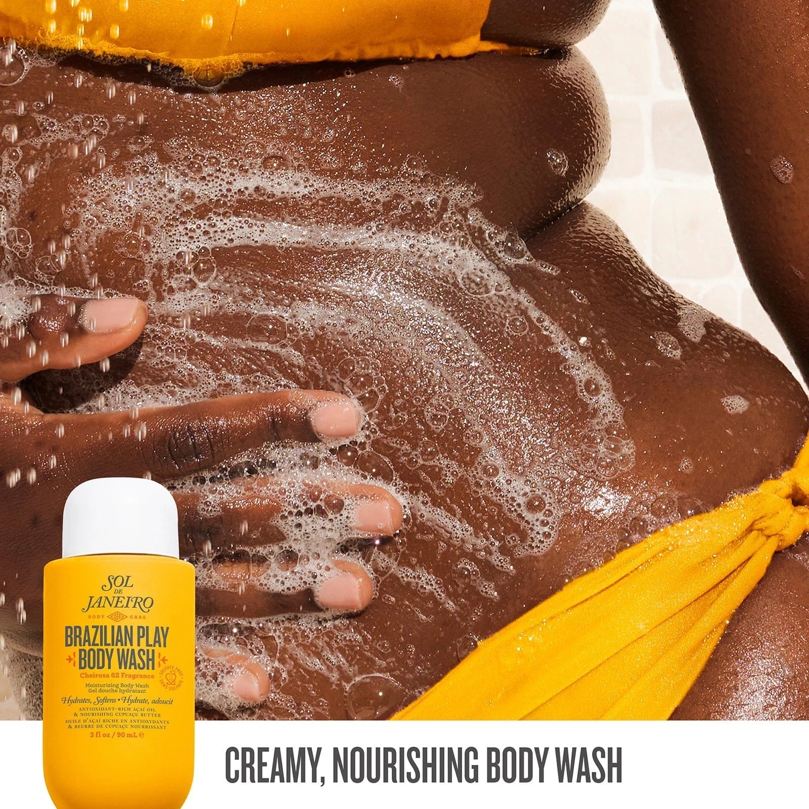 creamy, nourishing body wash