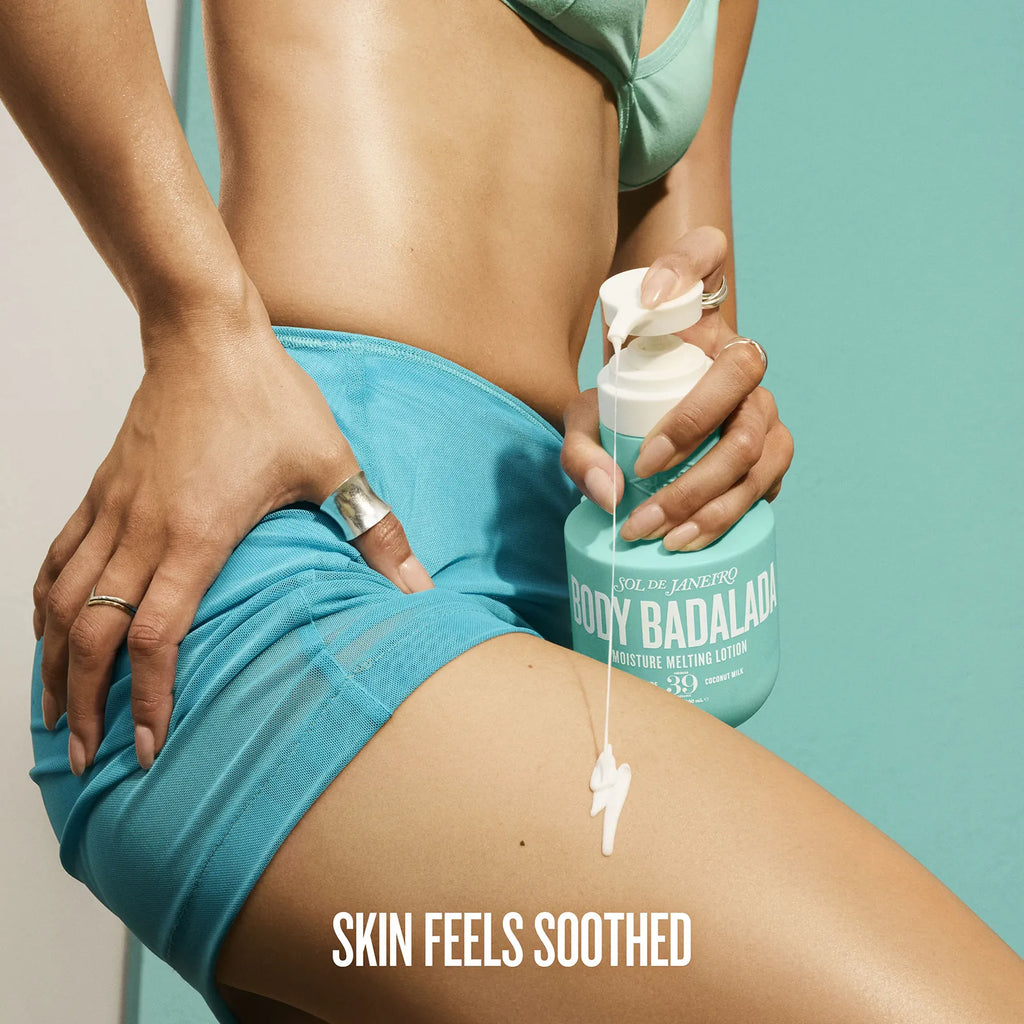 Skin feels soothed