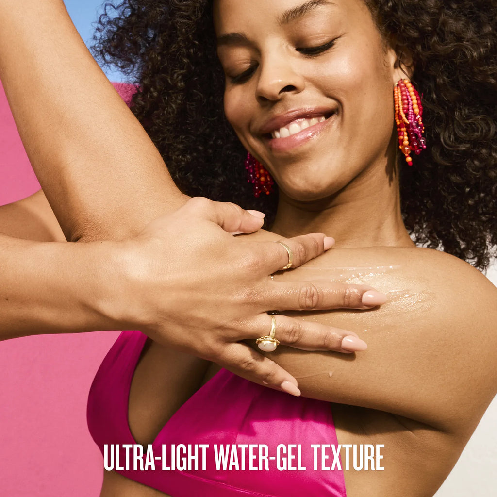 Ultra-light water-gel texture