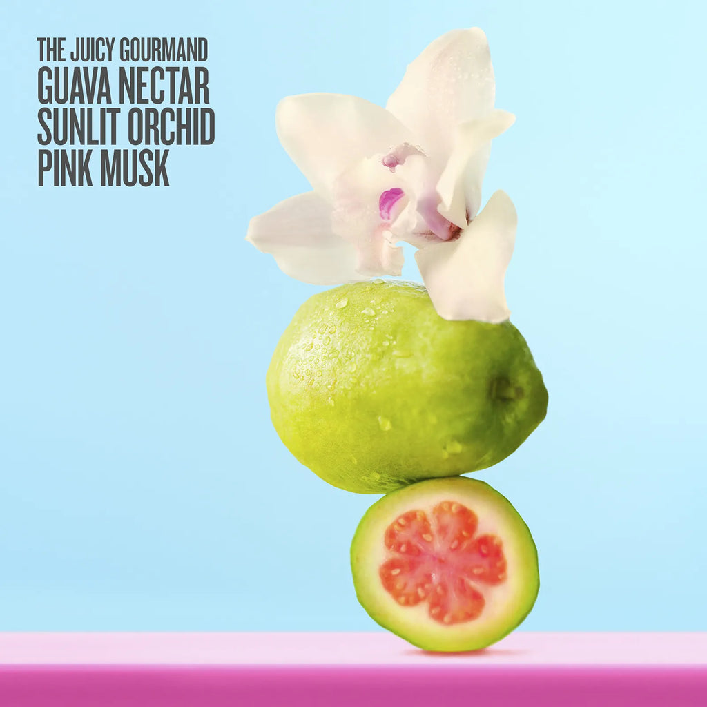The juicy gourmand guava nectar sunlit orchid pink musk