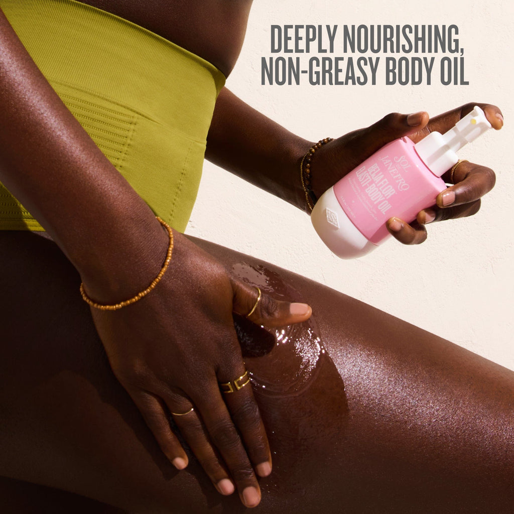 deeply nourishing non-greasy body oil