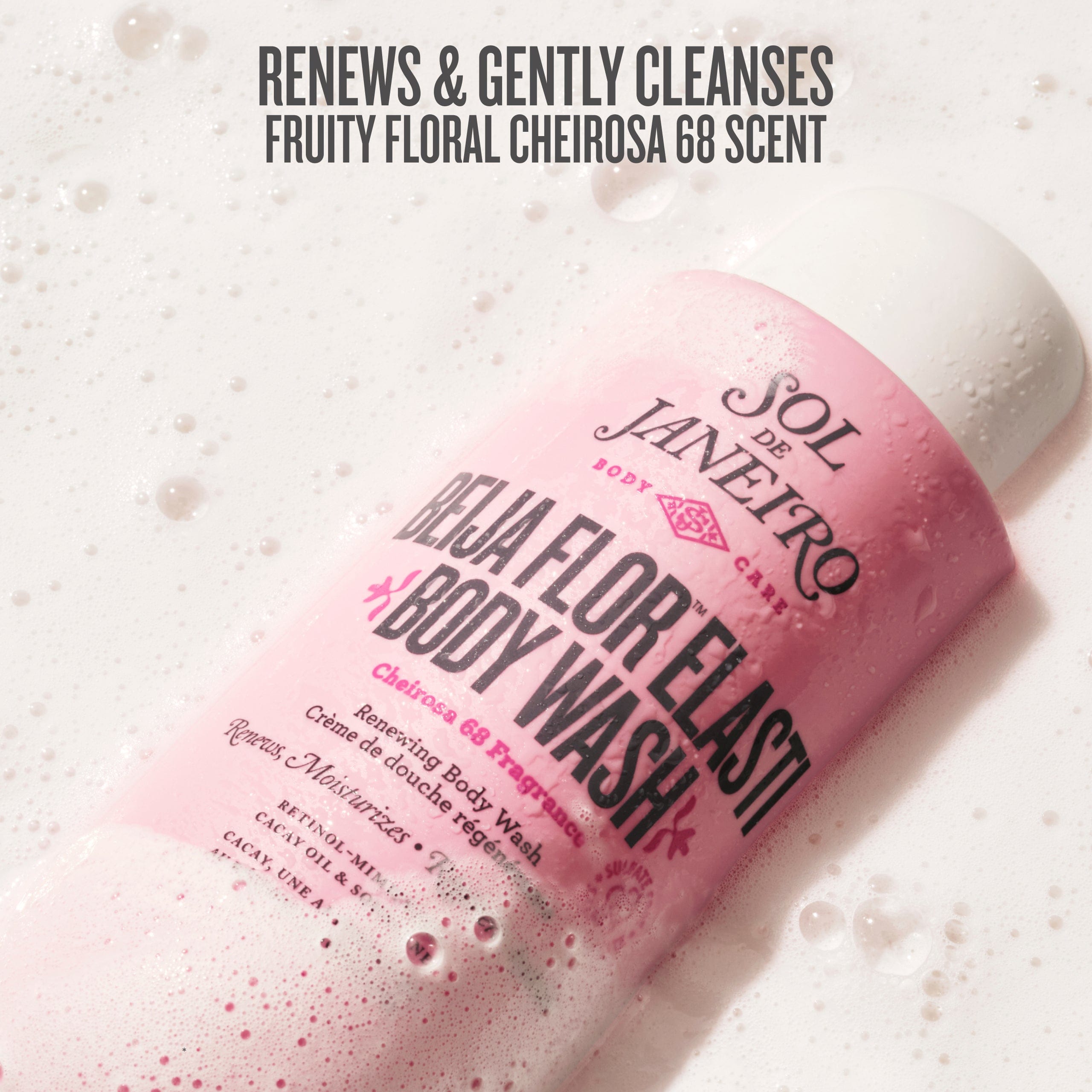 renews and gently cleanses fruity floral cheirosa 68 scent