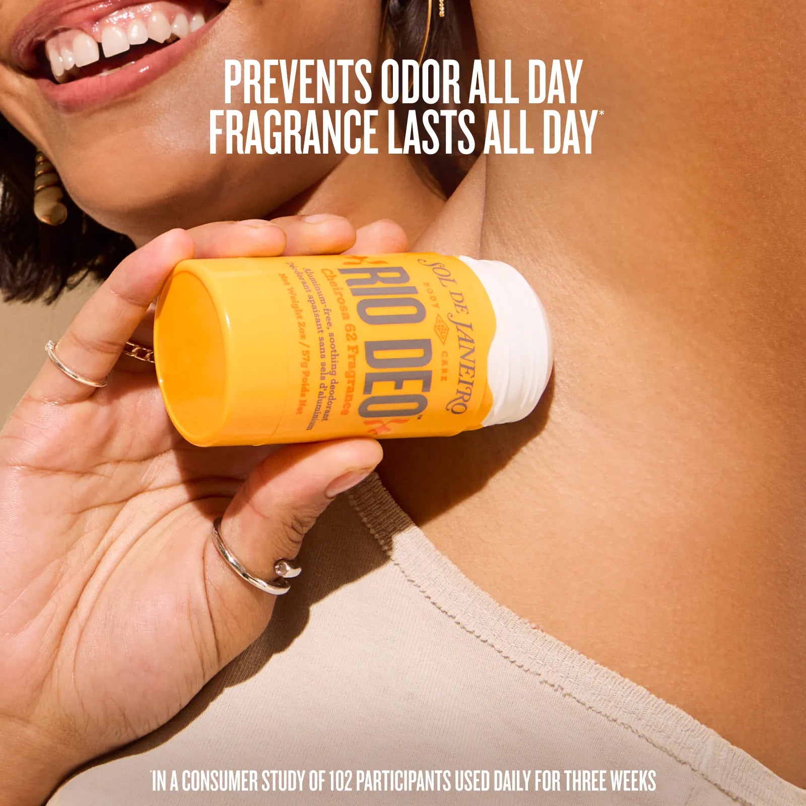 prevents odor all day fragrance lasts all day