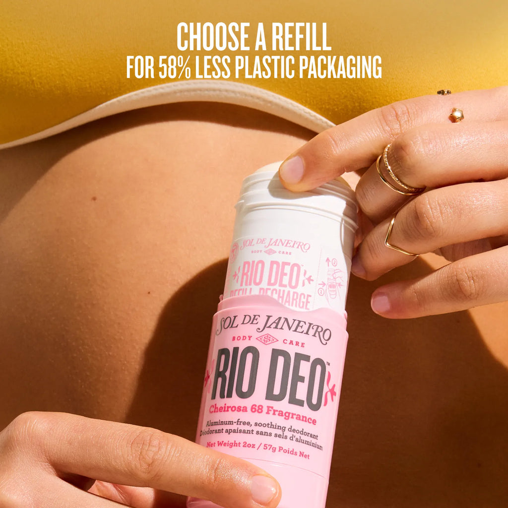 choose a refill for 58% less plastic packaging
